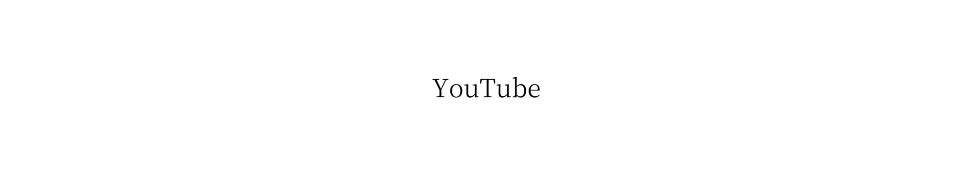 YouTube